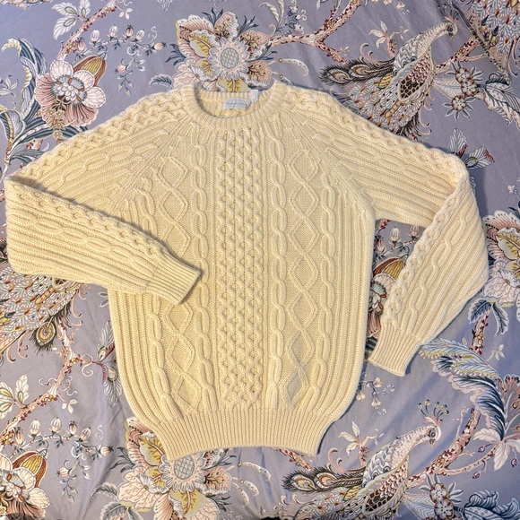 Roberto Glion Vintage Wool Knit Large Sweater - Picture 3 of 4